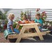 Детский садовый стол из массива сосны - Пикник.